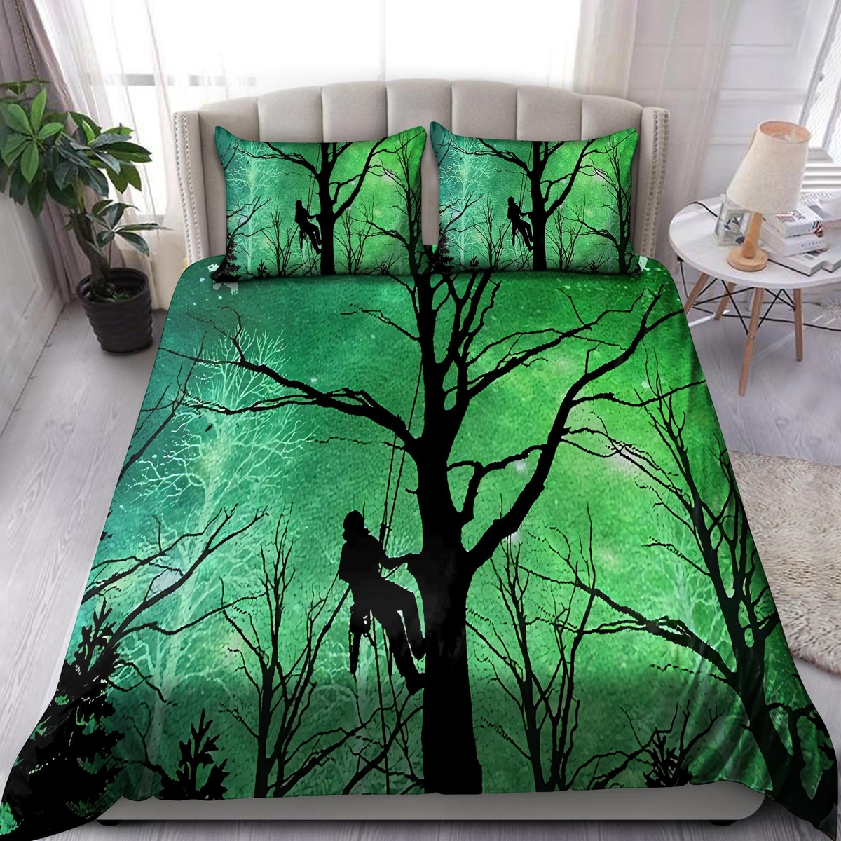 Arborist Bed Sheets Spread Duvet Cover Bedding Set - Unique Anime Apparel for Fans