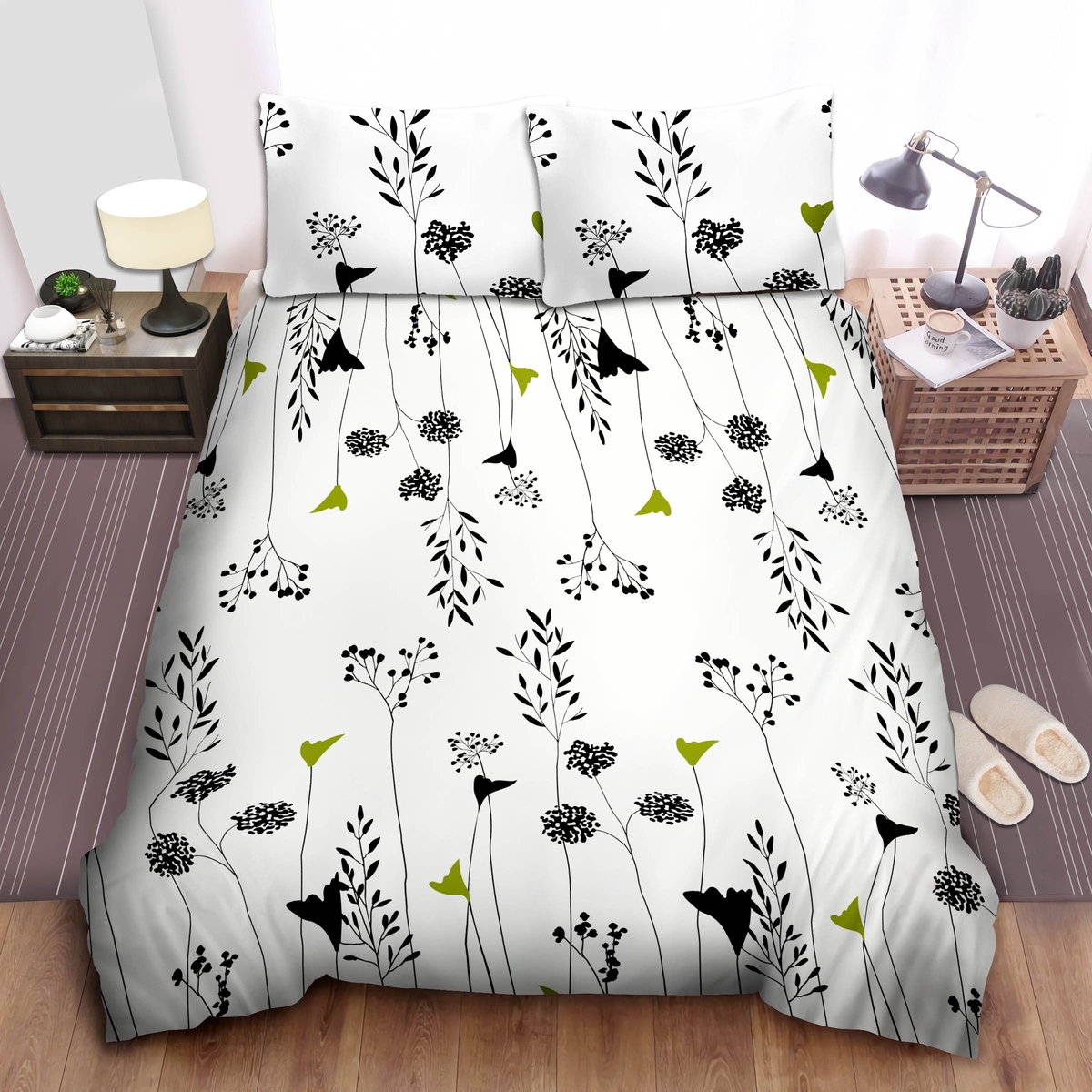 Asian Lily Bed Sheets Spread Duvet Cover Bedding Set - Unique Anime Apparel for Fans