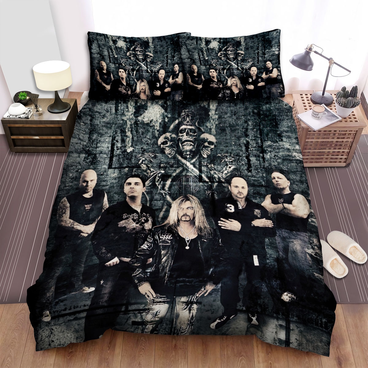Axel Rudi Pell Bed Sheets Spread Duvet Cover Bedding Set - Unique Anime Apparel for Fans