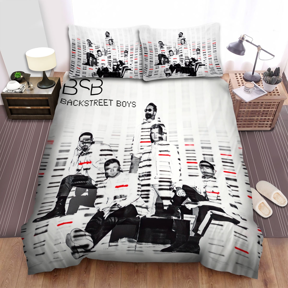 Backstreet Boys Dna Tour Bed Sheets Spread Duvet Cover Bedding Set - Unique Anime Apparel for Fans