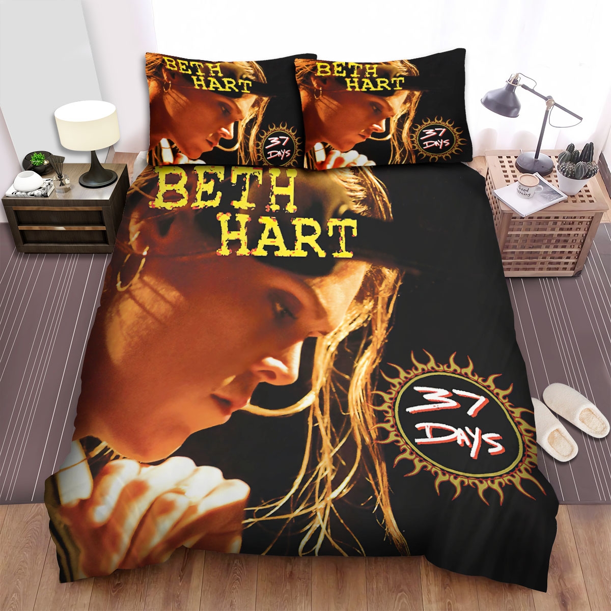 Beth Hart Album 37 Day Bed Sheets Spread Duvet Cover Bedding Set - Unique Anime Apparel for Fans