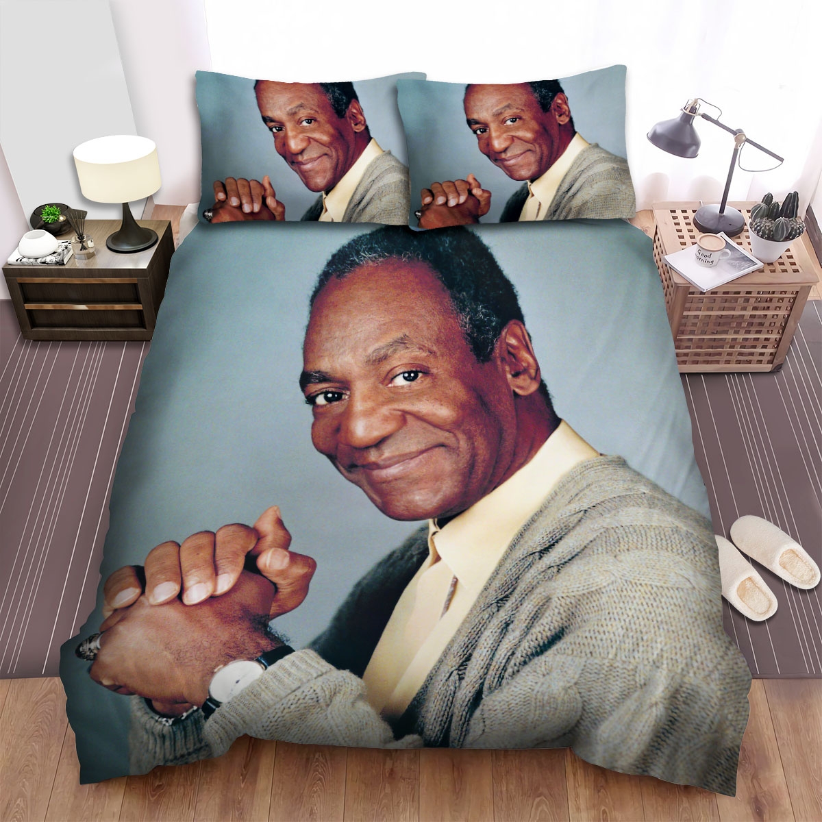 Bill Cosby Bed Sheets Spread Duvet Cover Bedding Set - Unique Anime Apparel for Fans