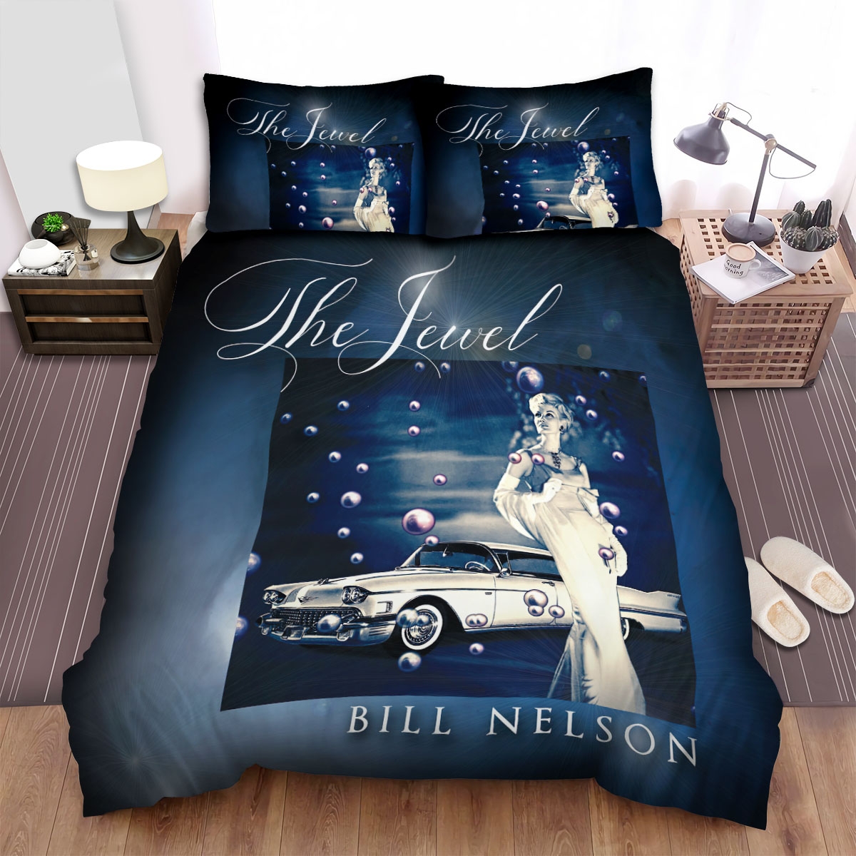 Bill Nelson Album The Fewel Bed Sheets Spread Duvet Cover Bedding Set - Unique Anime Apparel for Fans