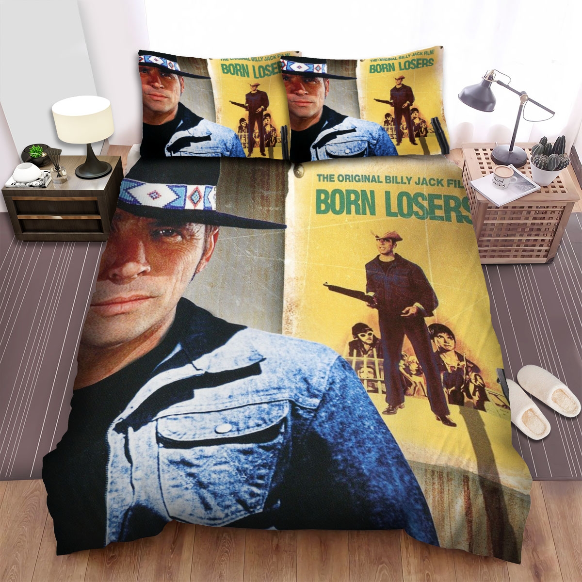 Billy Jack Movie Poster Bed Sheets Spread Duvet Cover Bedding Set Ver 1 - Unique Anime Apparel for Fans
