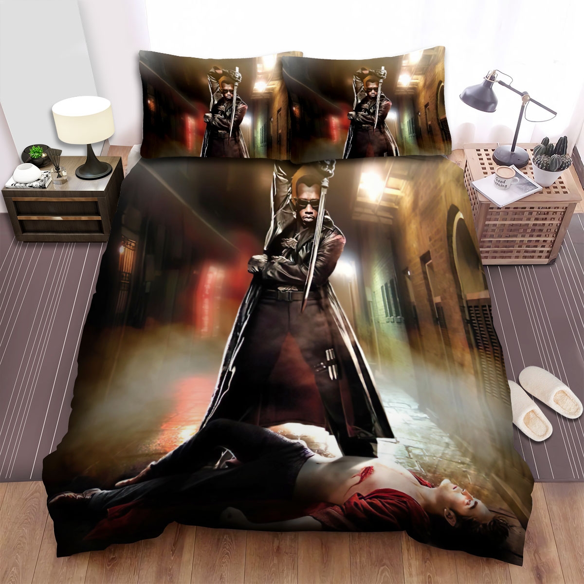 Blade Tunnel Bed Sheets Spread Duvet Cover Bedding Set - Unique Anime Apparel for Fans