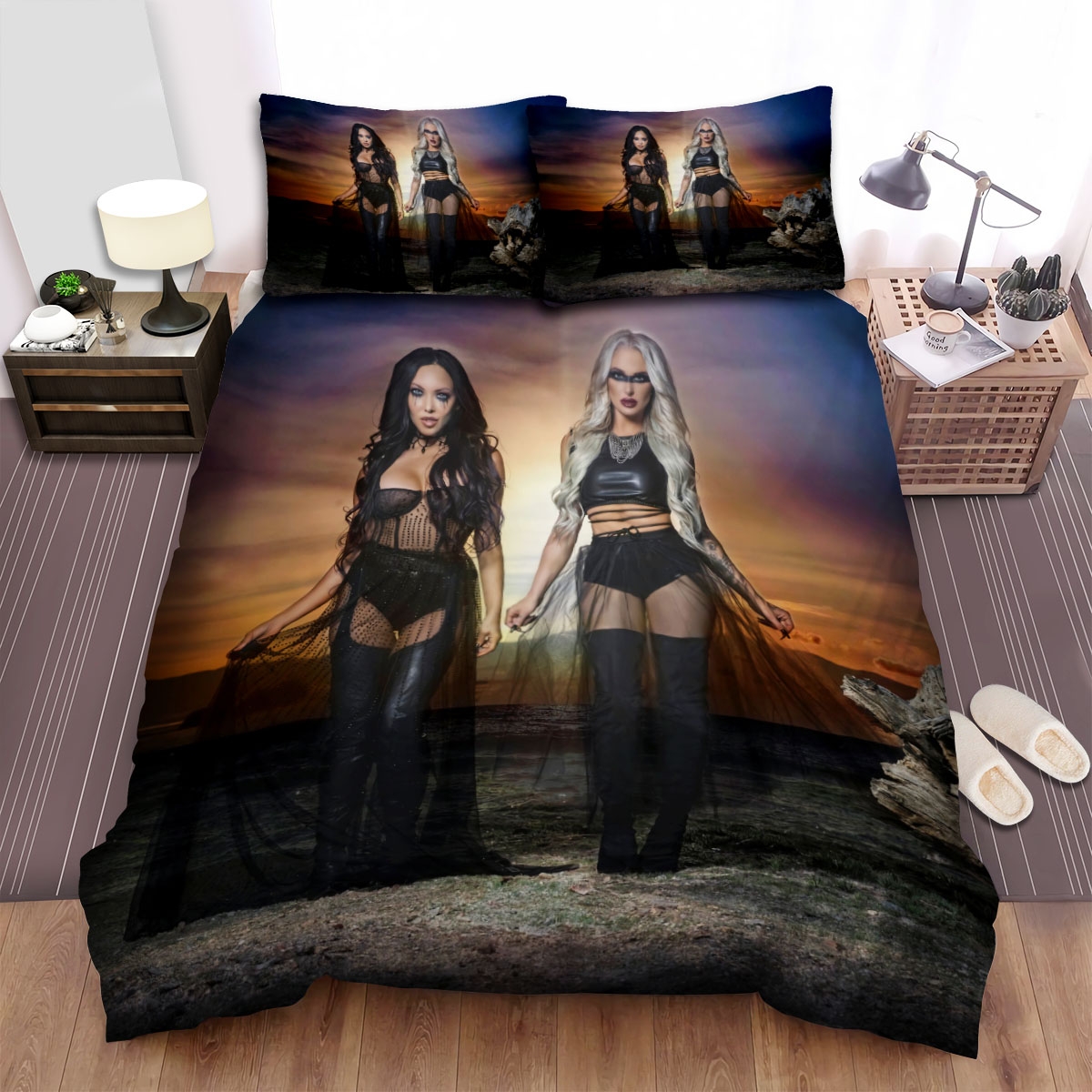 Butcher Babies Bed Sheets Spread Duvet Cover Bedding Set - Unique Anime Apparel for Fans