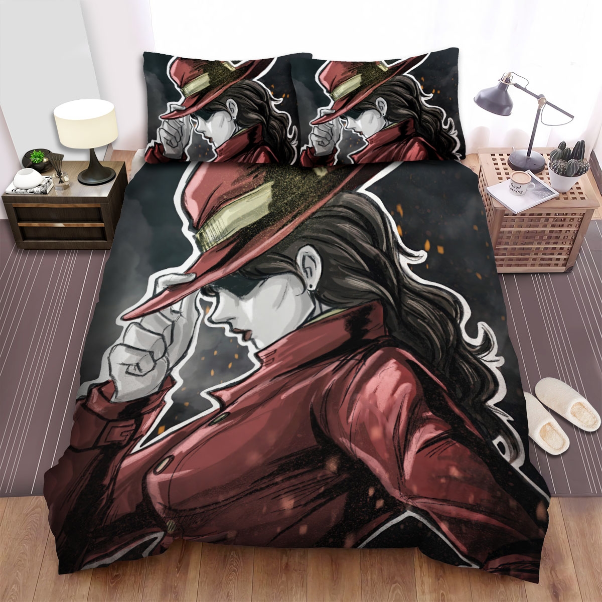 Carmen Sandiego Art Bed Sheets Spread Duvet Cover Bedding Set - Unique Anime Apparel for Fans