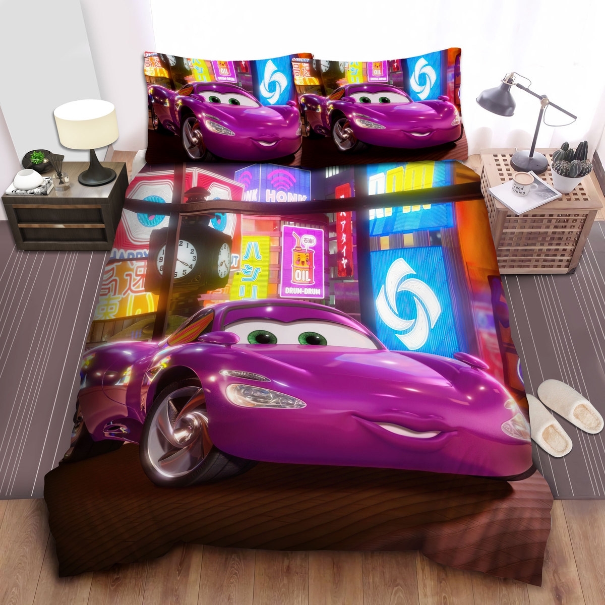 Cars Holley Shiftwell Bed Sheets Spread Duvet Cover Bedding Set - Unique Anime Apparel for Fans