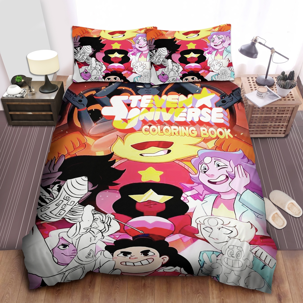 Cartoon Movies Steven Universe D 3d Customized Duvet Cover Bedroom Sets Bedding Set - Unique Anime Apparel for Fans