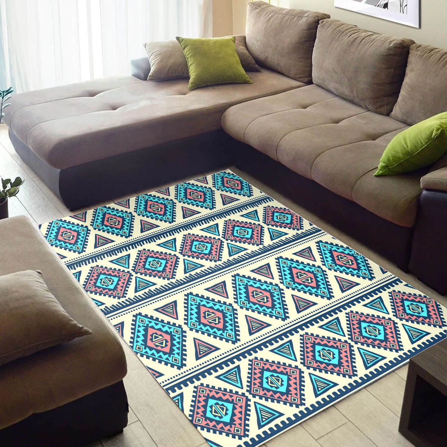 Cool African American Unique Natural Hair Seamless Pattern Design Floor Carpet Themed Home Rug - Unique Anime Apparel for Fans