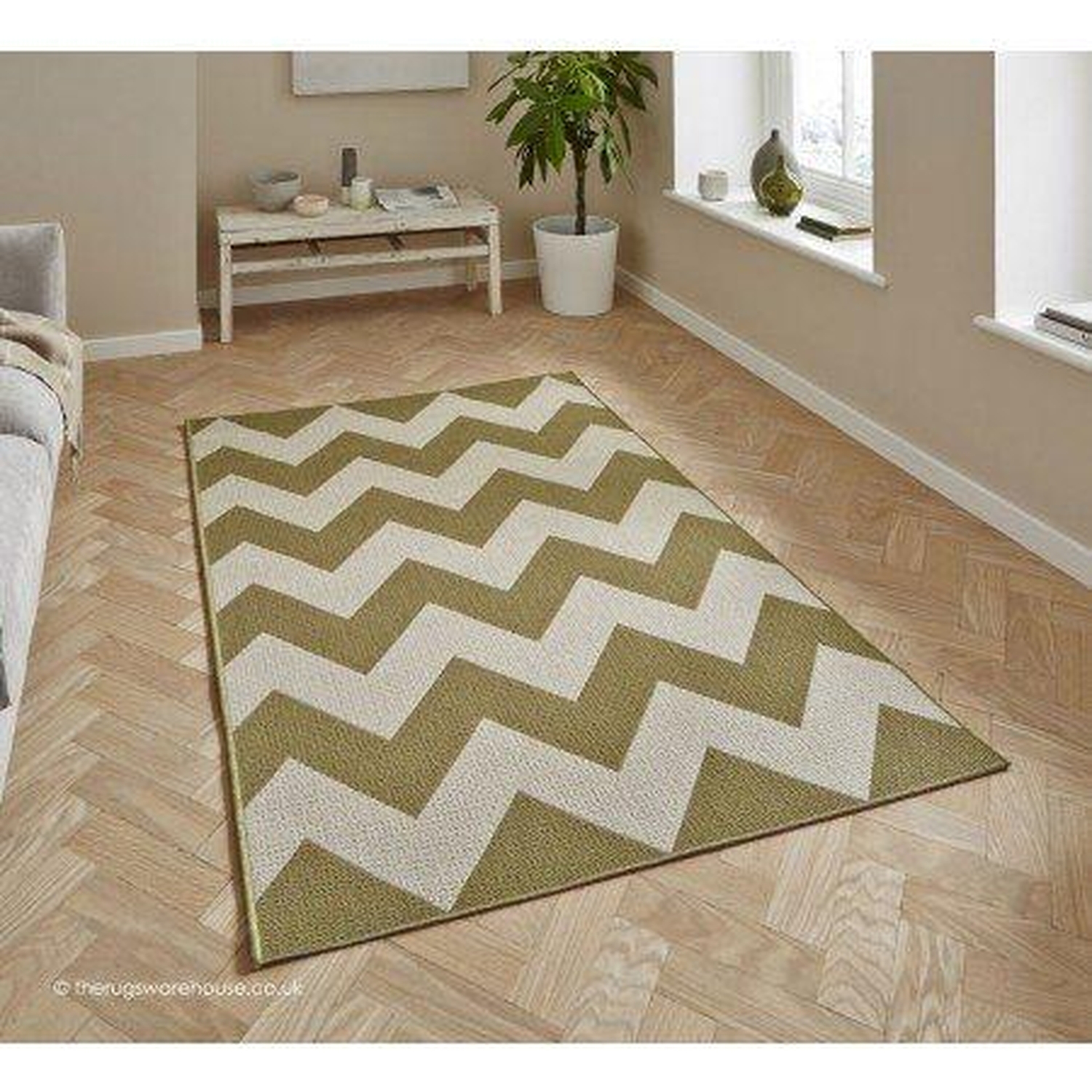 Cottage Green Limited Edition Rug - Unique Anime Apparel for Fans