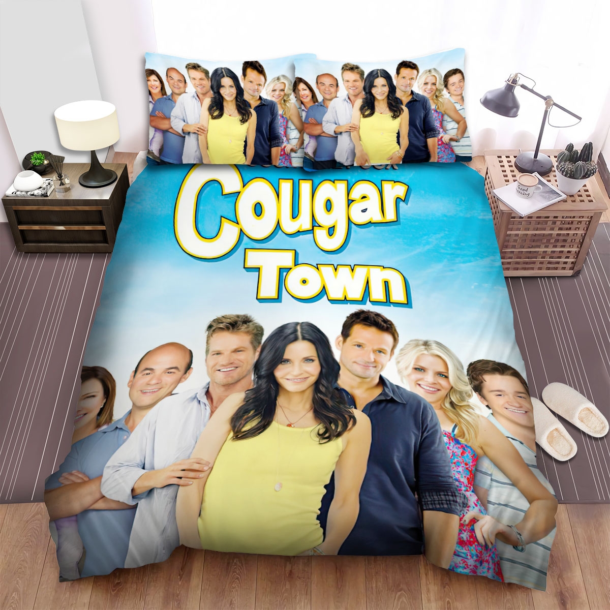 Cougar Town Jules Kiki Cobb Poster Bed Sheets Spread Duvet Cover Bedding Set - Unique Anime Apparel for Fans