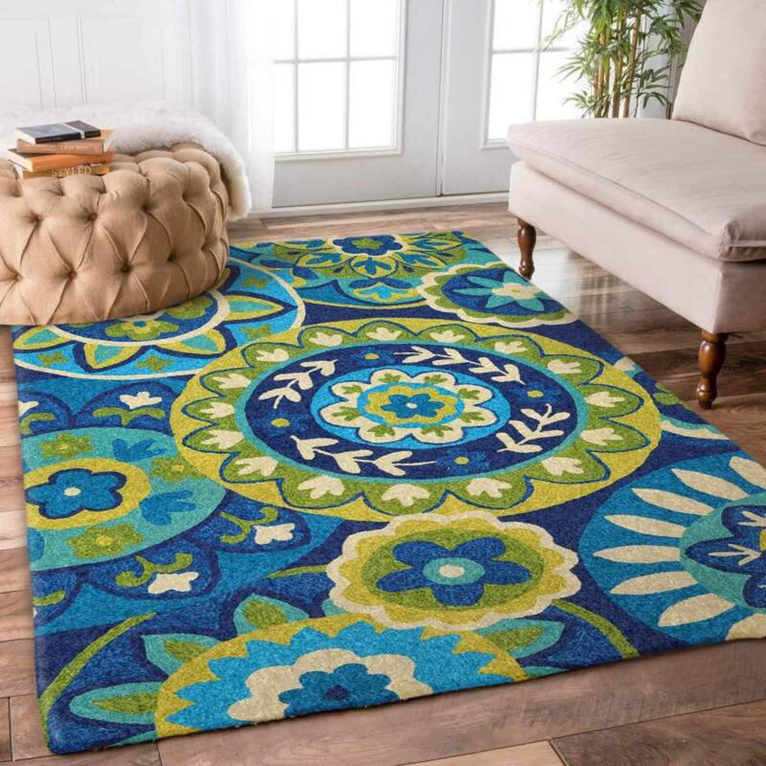 Couristan Covington Rip Tide Limited Edition Rug - Unique Anime Apparel for Fans