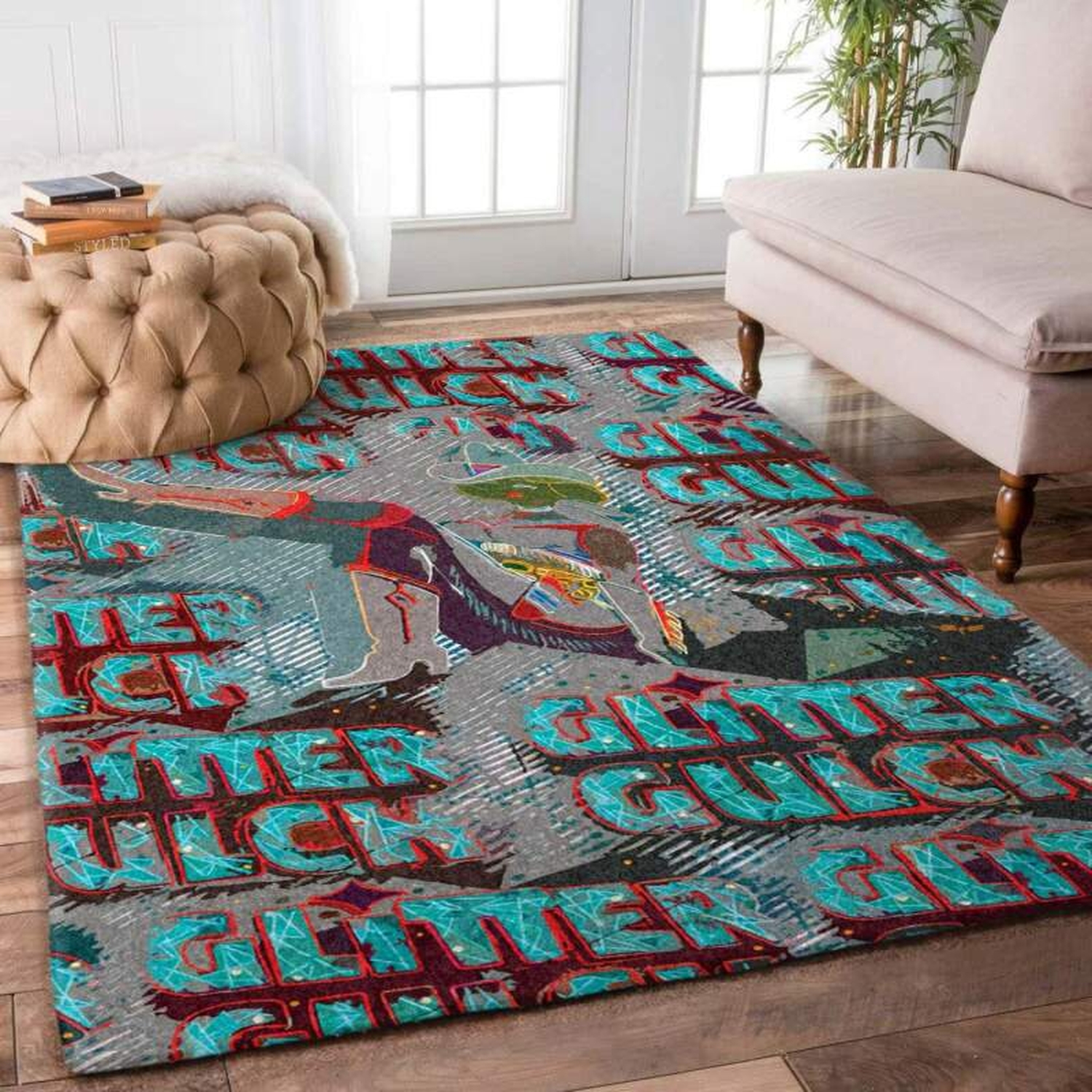 Cowgirl Rug - Unique Anime Apparel for Fans