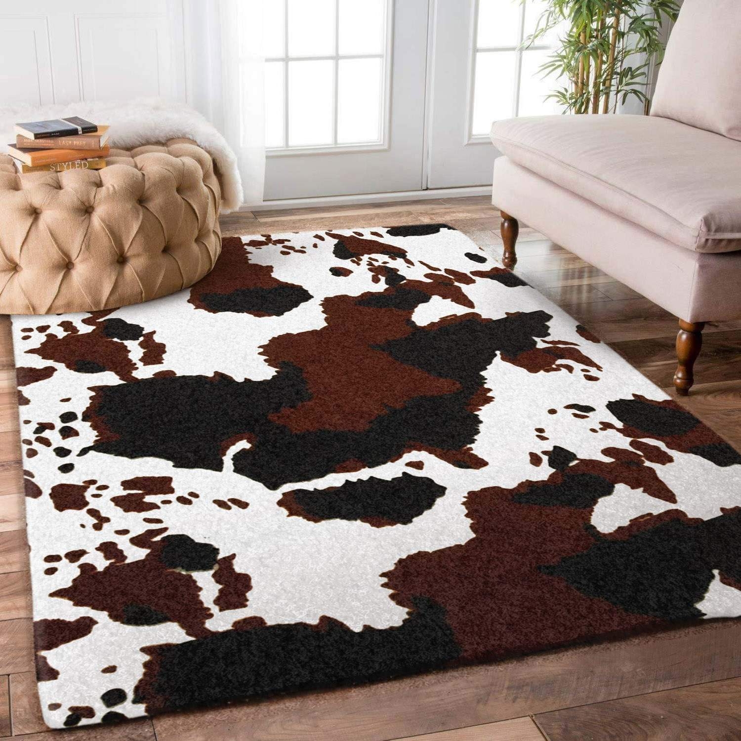 Cowhide Limited Edition Rug - Unique Anime Apparel for Fans