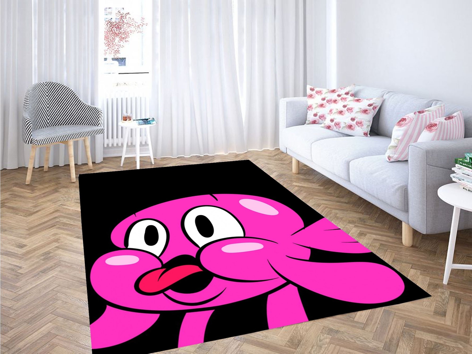 Cute Character Cartoon Network Carpet Rug - Unique Anime Apparel for Fans