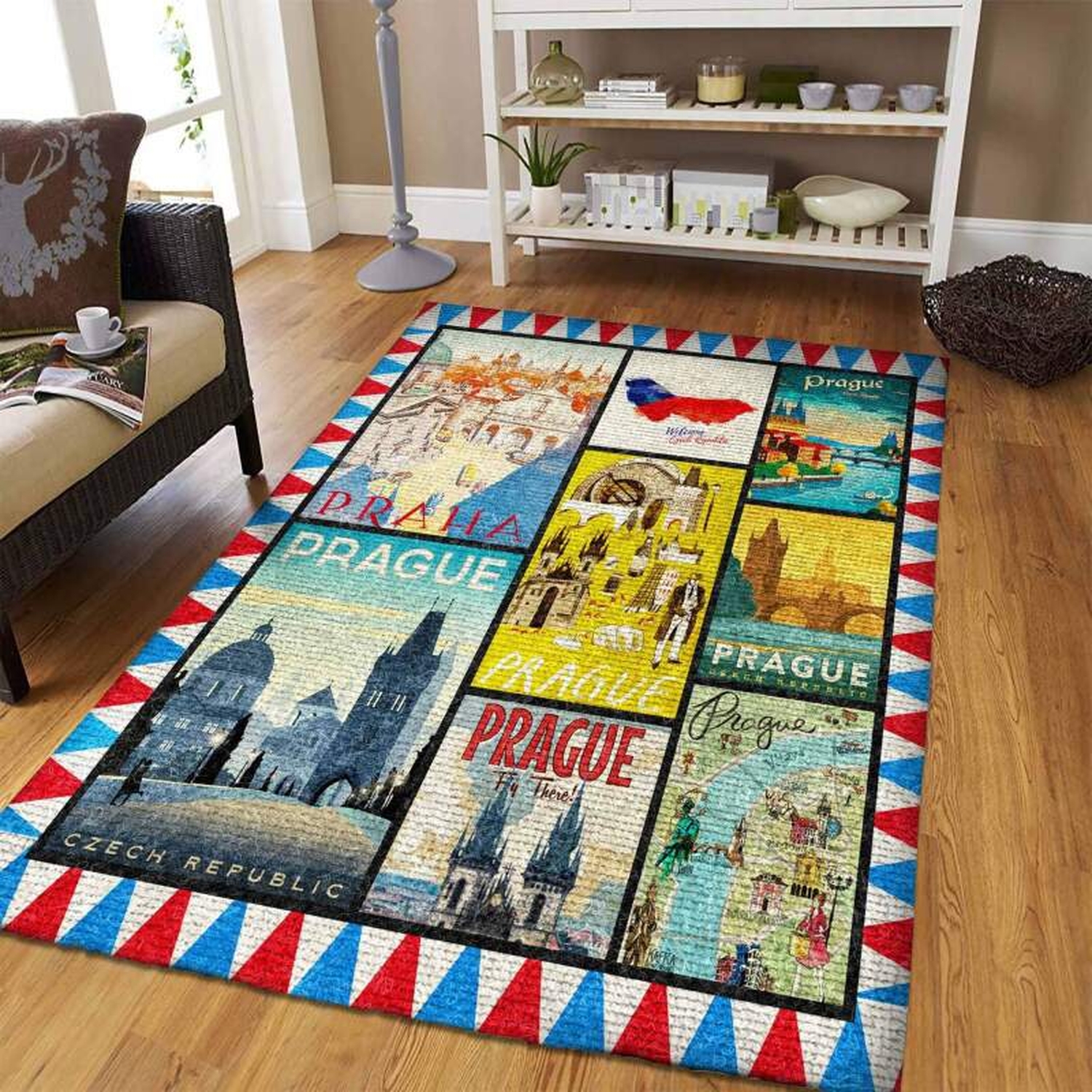 Czech Republic Limited Edition Rug - Unique Anime Apparel for Fans