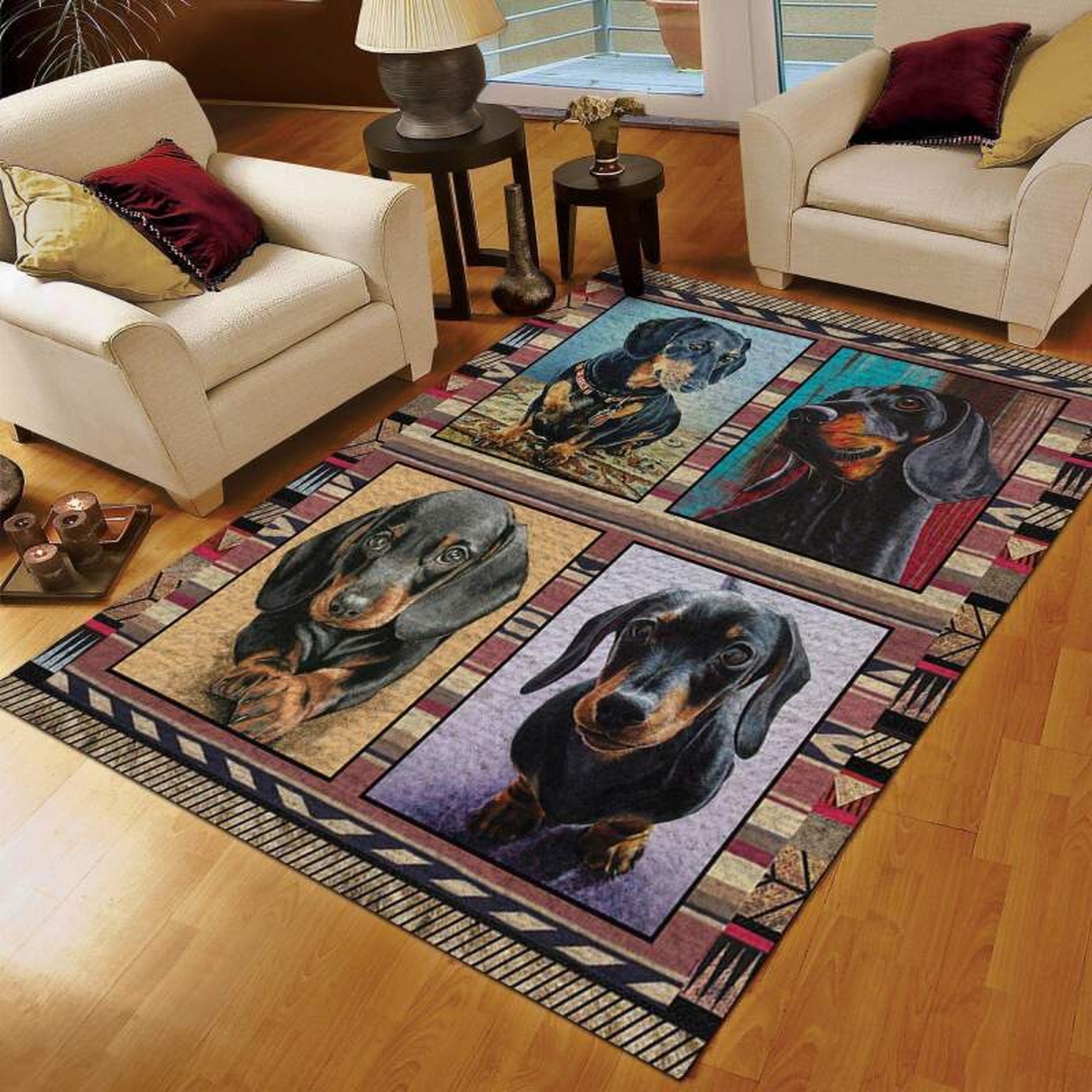 Dachshund Really Cute Limited Edition Rug - Unique Anime Apparel for Fans
