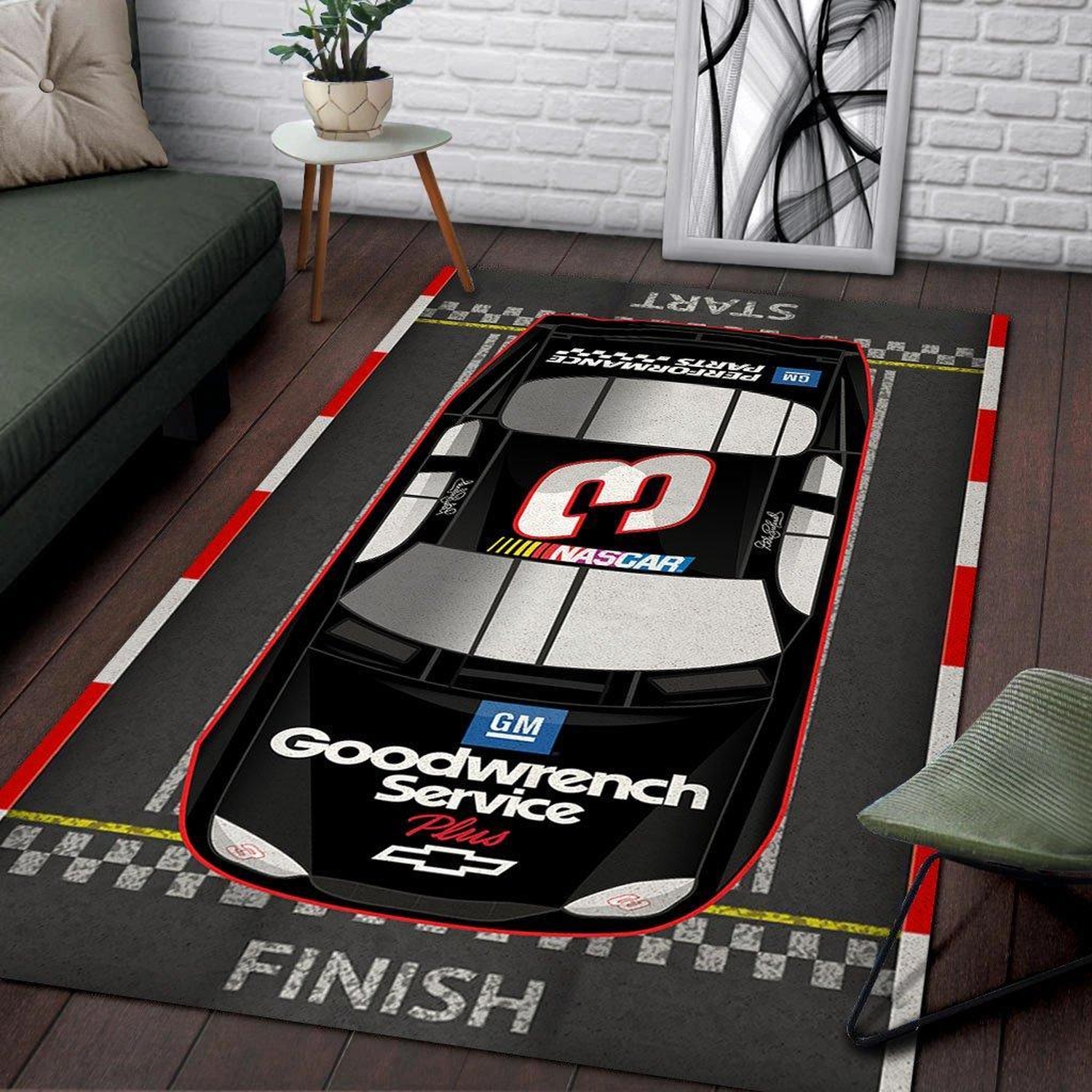 Dale Earnhardt Limited Edition Rug - Unique Anime Apparel for Fans