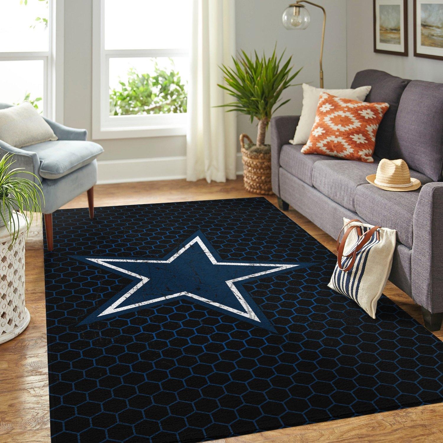 Dallas Cowboys Nfl Limited Edition Rug - Unique Anime Apparel for Fans