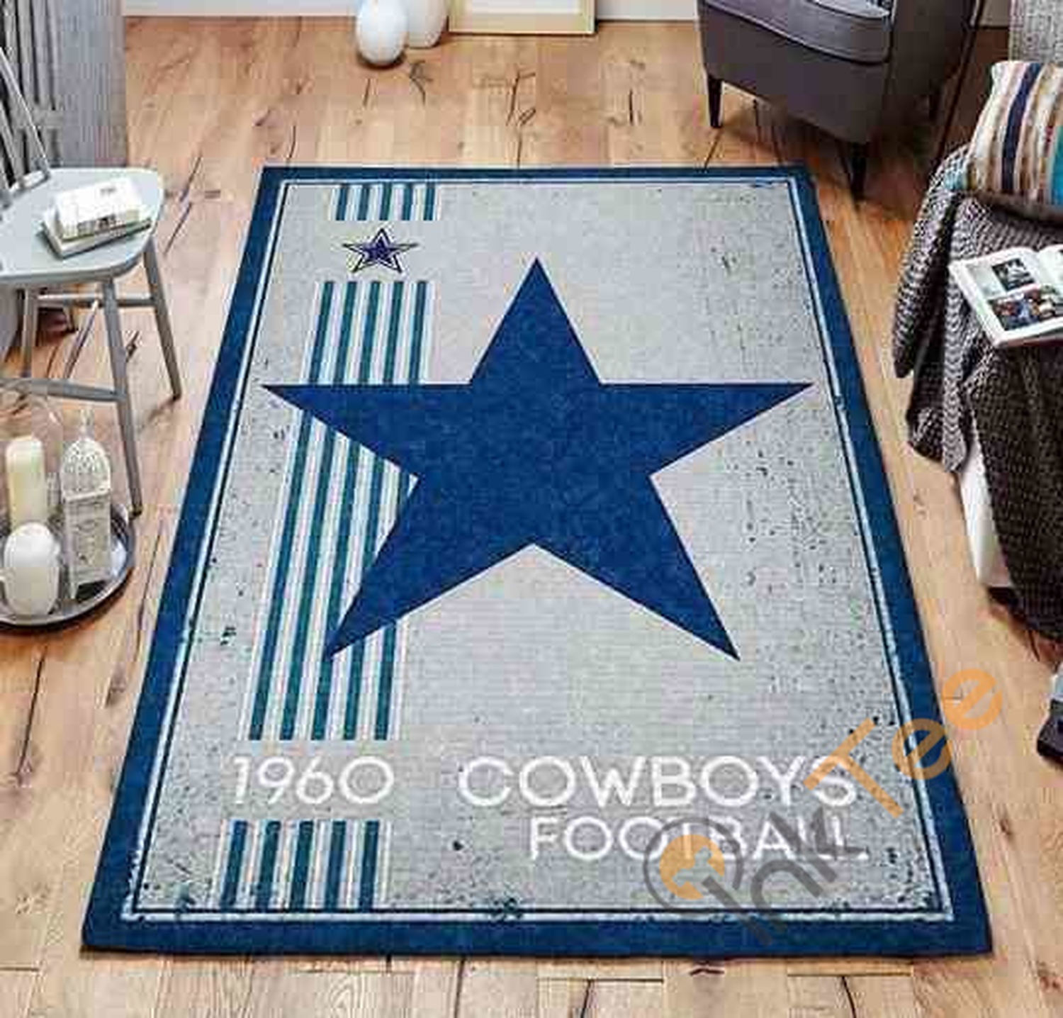 Dallas Cowboys Spirit Area Rug - Unique Anime Apparel for Fans