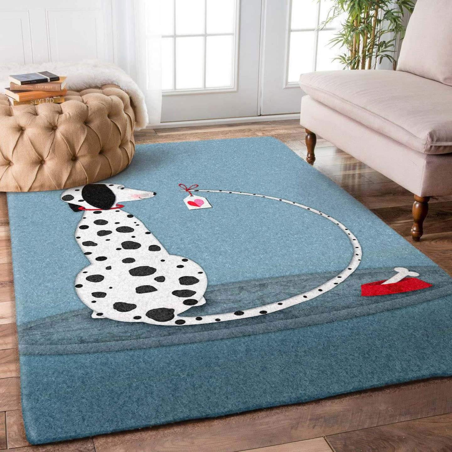 Dalmatian Dog Limited Edition Rug - Unique Anime Apparel for Fans