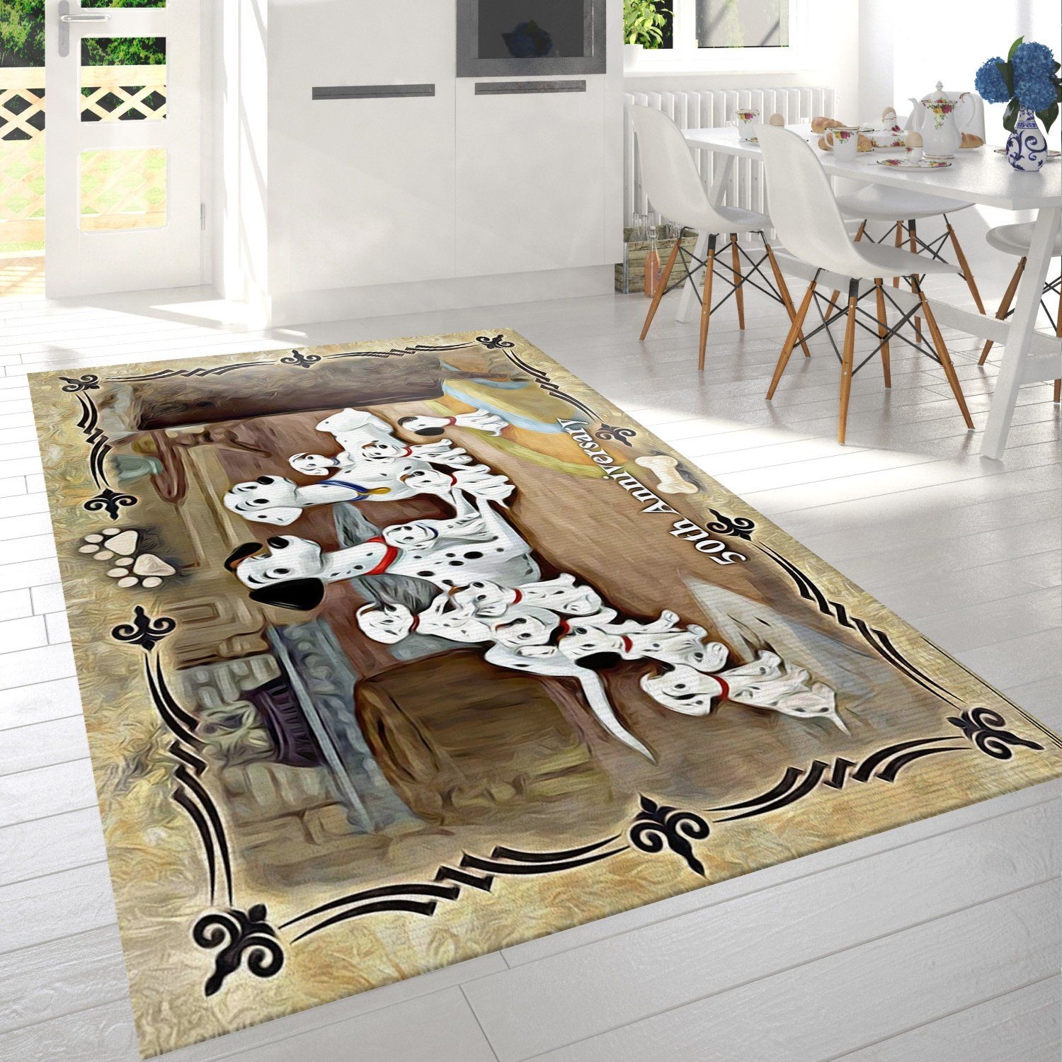 Dalmatians Rug - Unique Anime Apparel for Fans