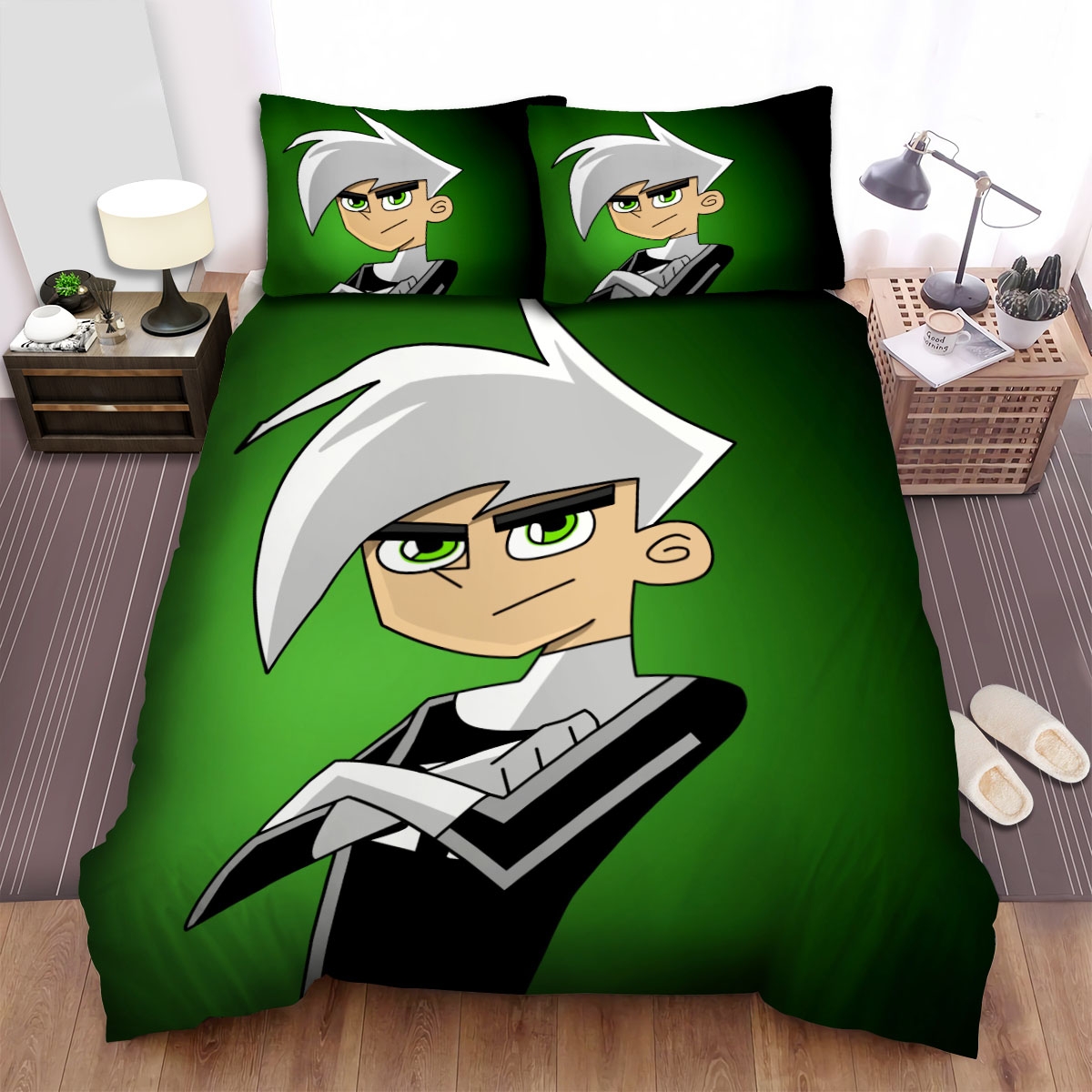 Danny Phantom Solo Poster Bed Sheets Spread Duvet Cover Bedding Set - Unique Anime Apparel for Fans