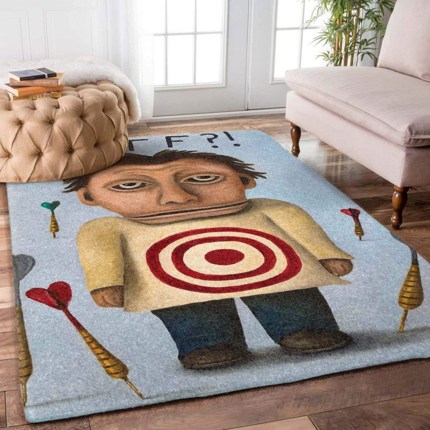 Dart Game Limited Edition Rug - Unique Anime Apparel for Fans