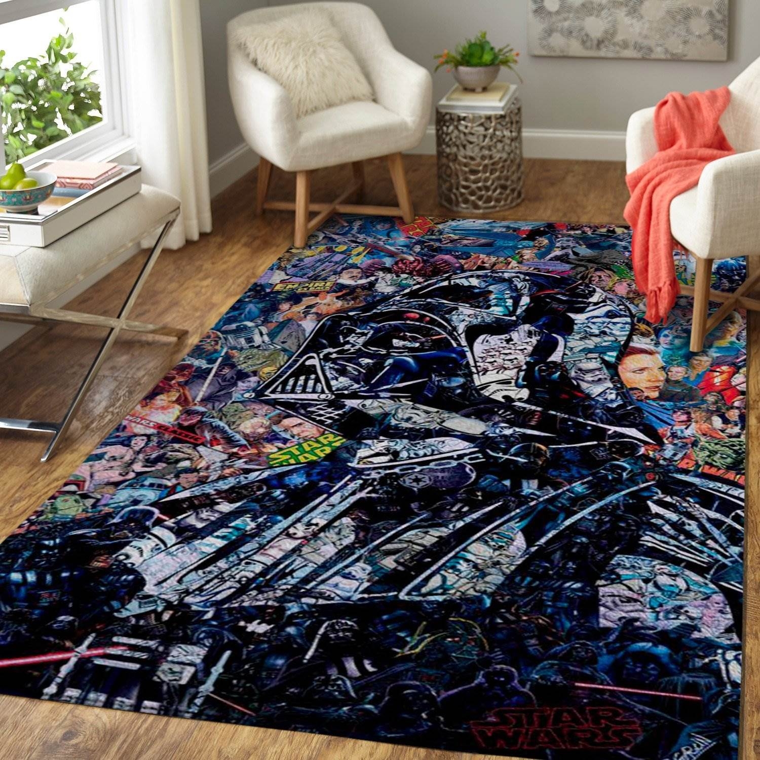 Darth Vader Area Limited Edition Rug - Unique Anime Apparel for Fans