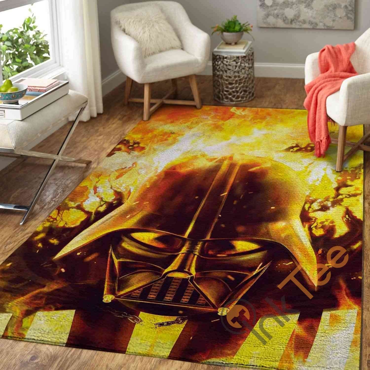 Darth Vader Area Rug - Unique Anime Apparel for Fans
