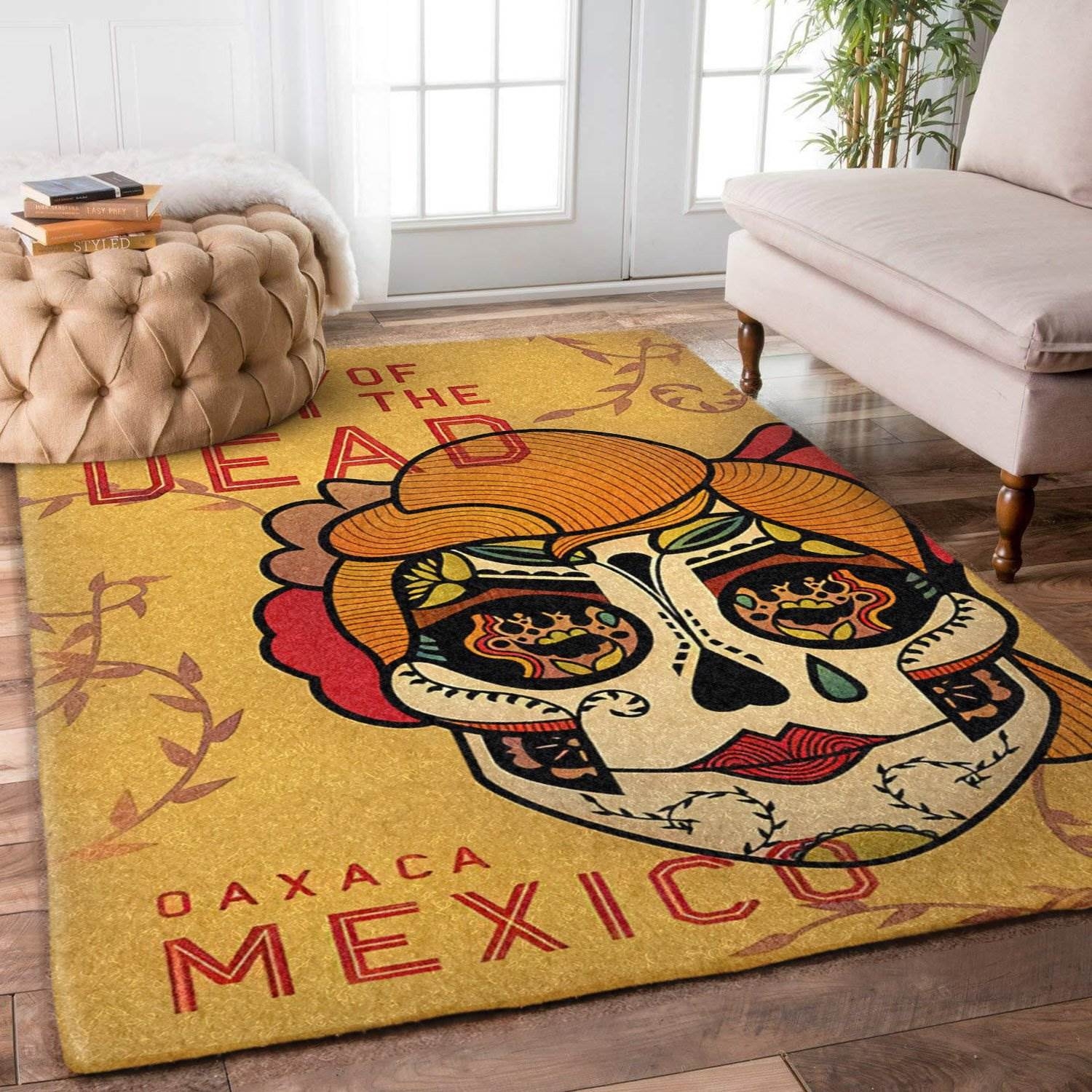 Day Of The Dead Limited Edition Rug - Unique Anime Apparel for Fans