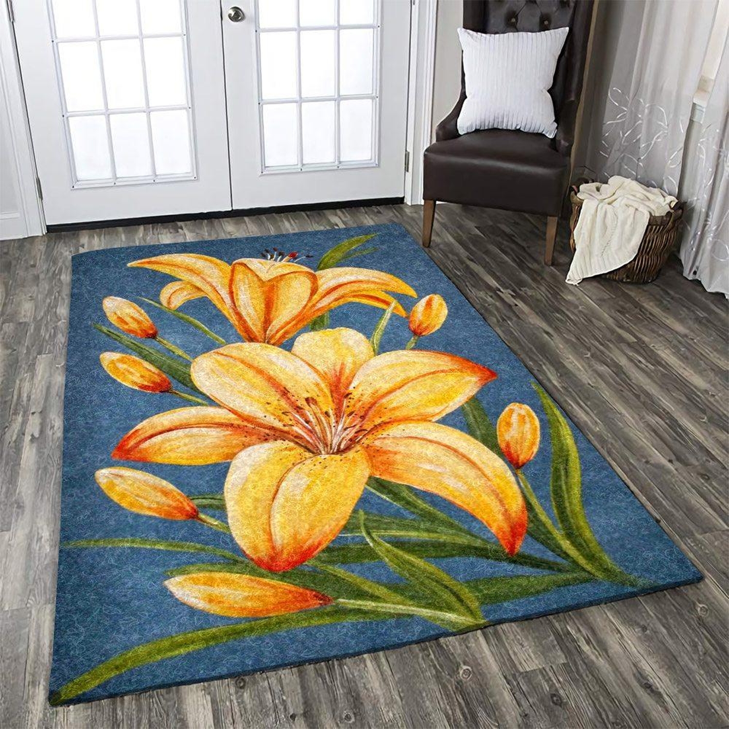 Daylily Limited Edition Rug - Unique Anime Apparel for Fans