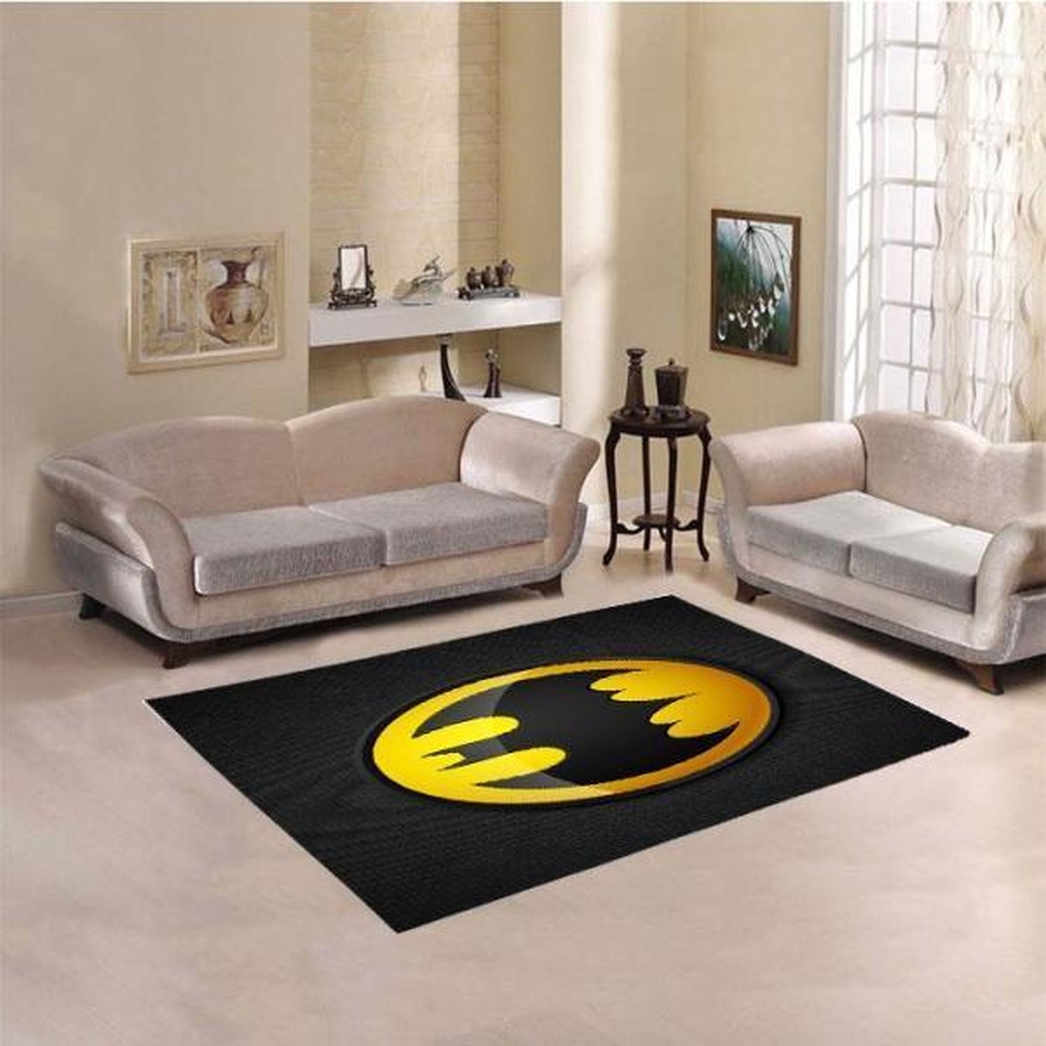 Dc Batman Area Limited Edition Rug - Unique Anime Apparel for Fans