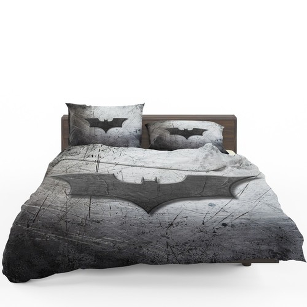 Dc Comics Batman Logo 3d Customized Bedding Set Duvet Cover Bedroom Sets - Unique Anime Apparel for Fans