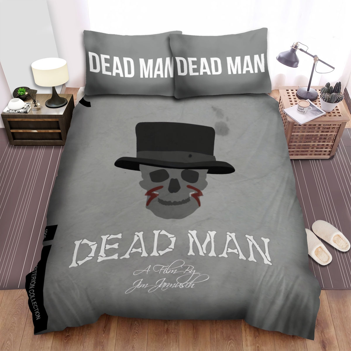 Dead Man Remade Poster Bed Sheets Spread Duvet Cover Bedding Set - Unique Anime Apparel for Fans