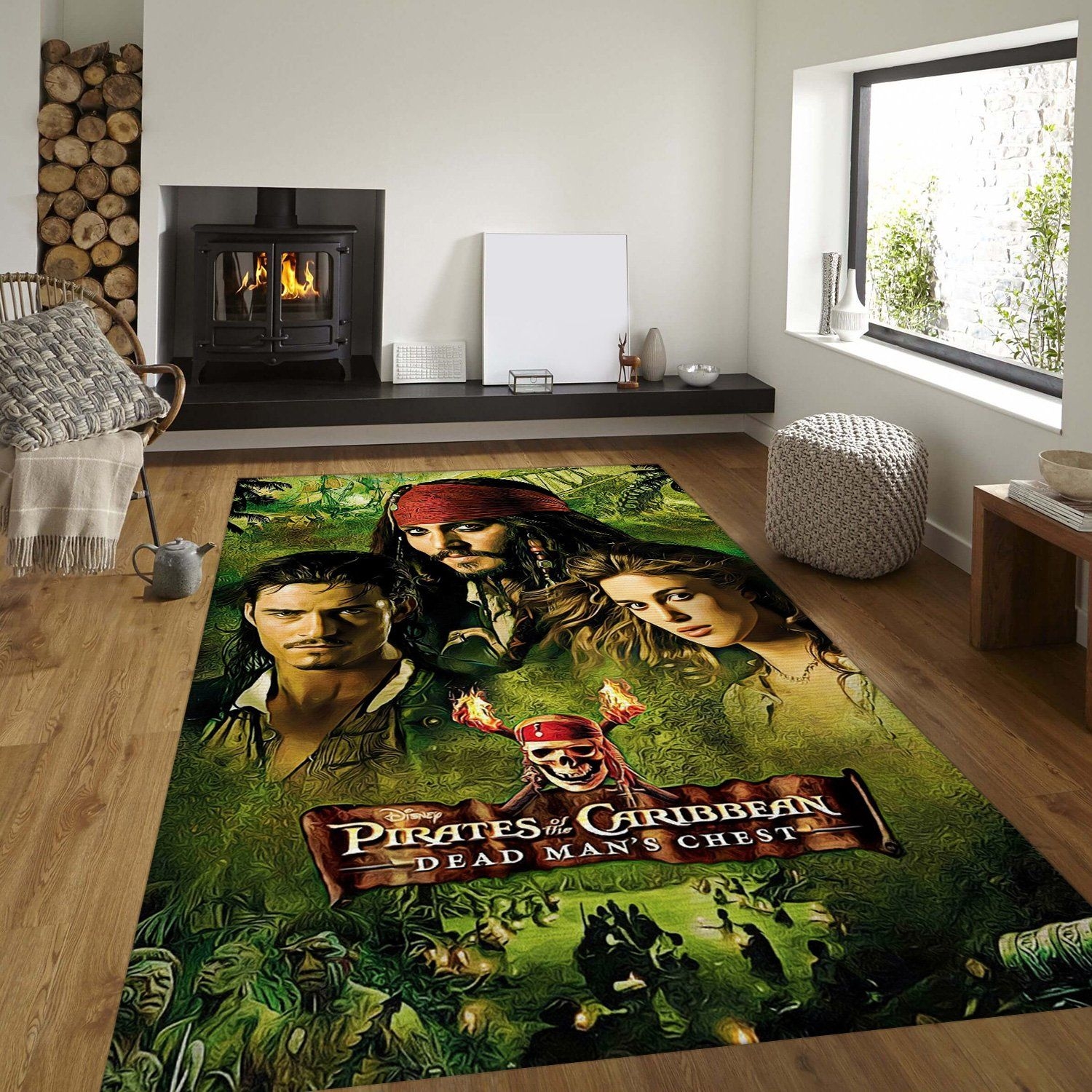 Dead Men Tell No Tales Rug - Unique Anime Apparel for Fans