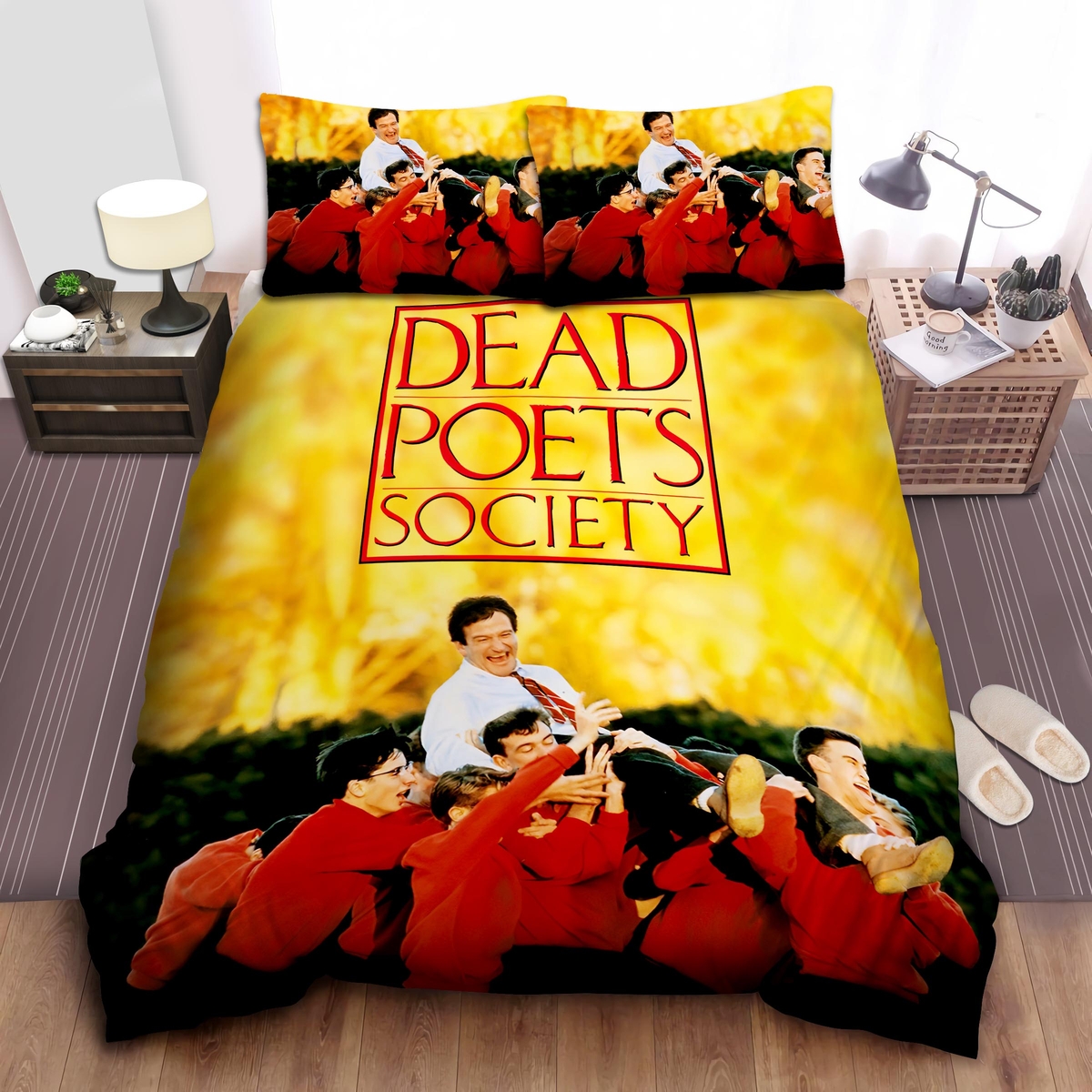 Dead Poets Society Original Film Poster Bed Sheets Spread Duvet Cover Bedding Set - Unique Anime Apparel for Fans
