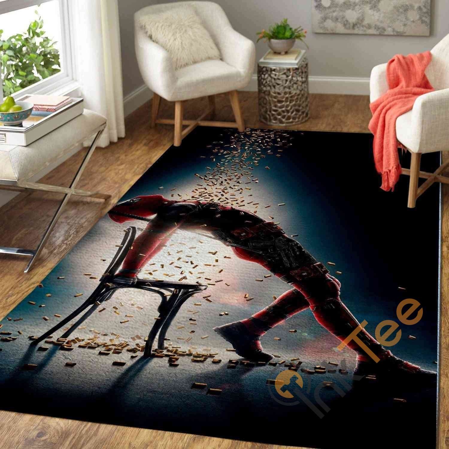 Deadpool Area Rug - Unique Anime Apparel for Fans