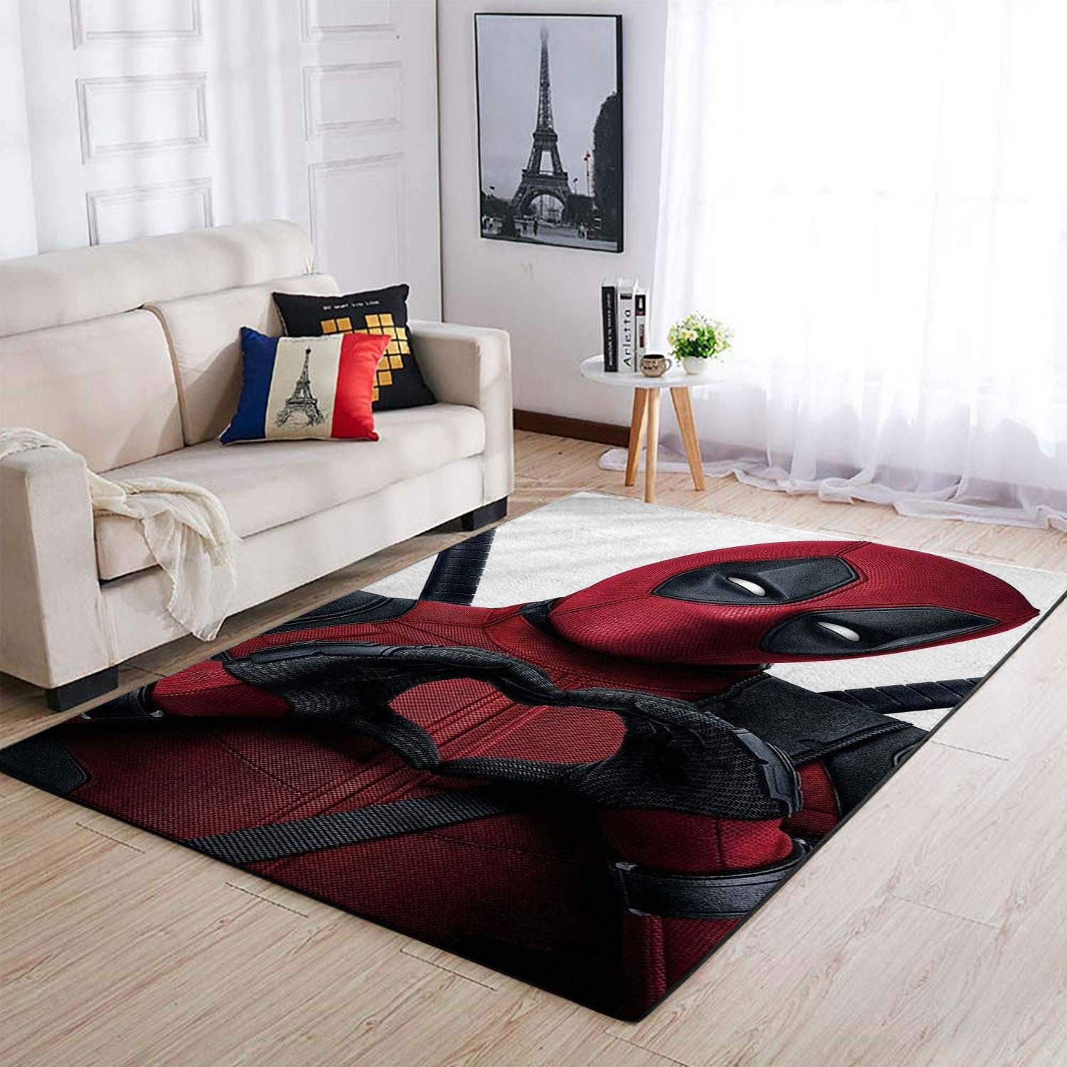 Deadpool Marvel Superheros Area Limited Edition Rug - Unique Anime Apparel for Fans