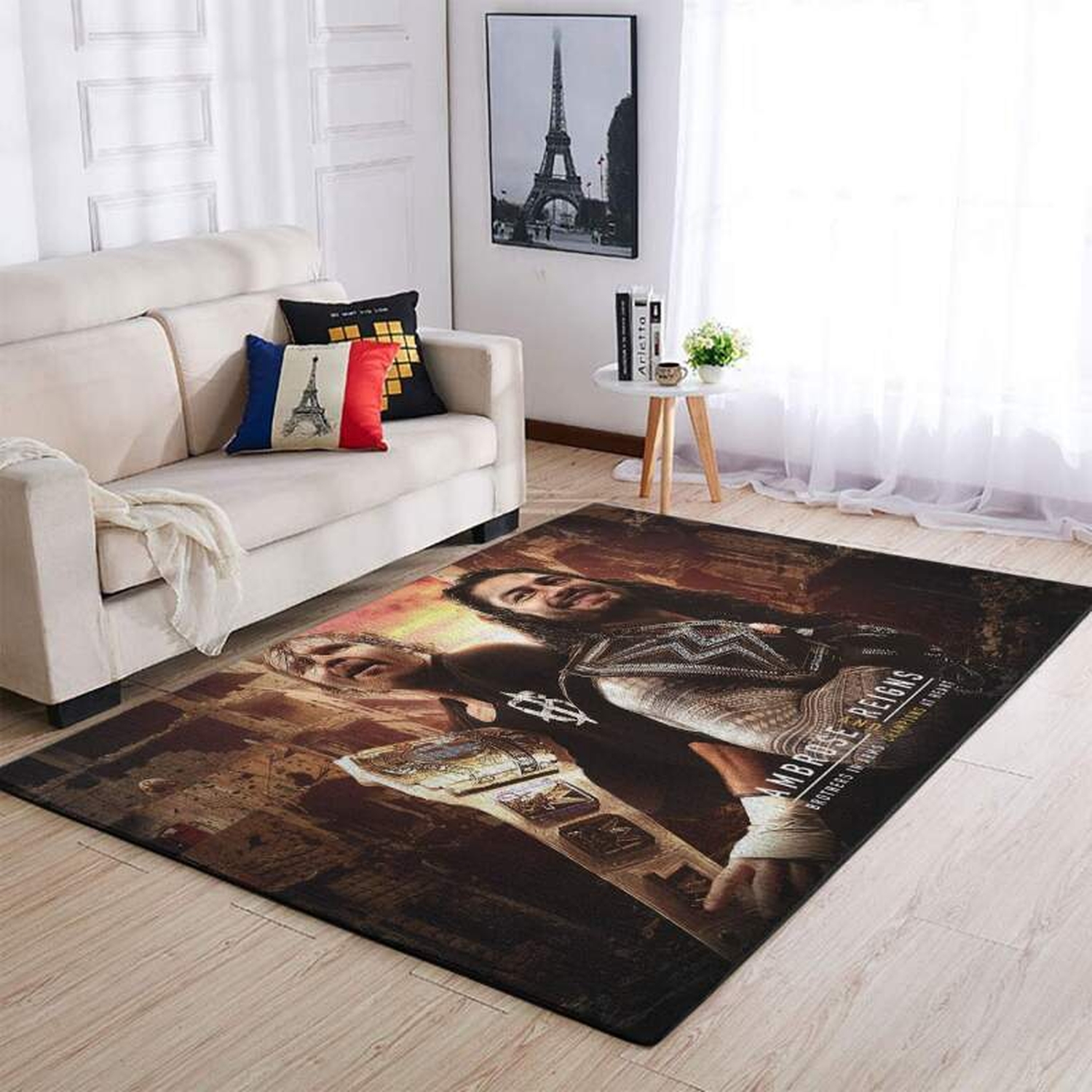 Dean Ambrose Limited Edition Rug - Unique Anime Apparel for Fans