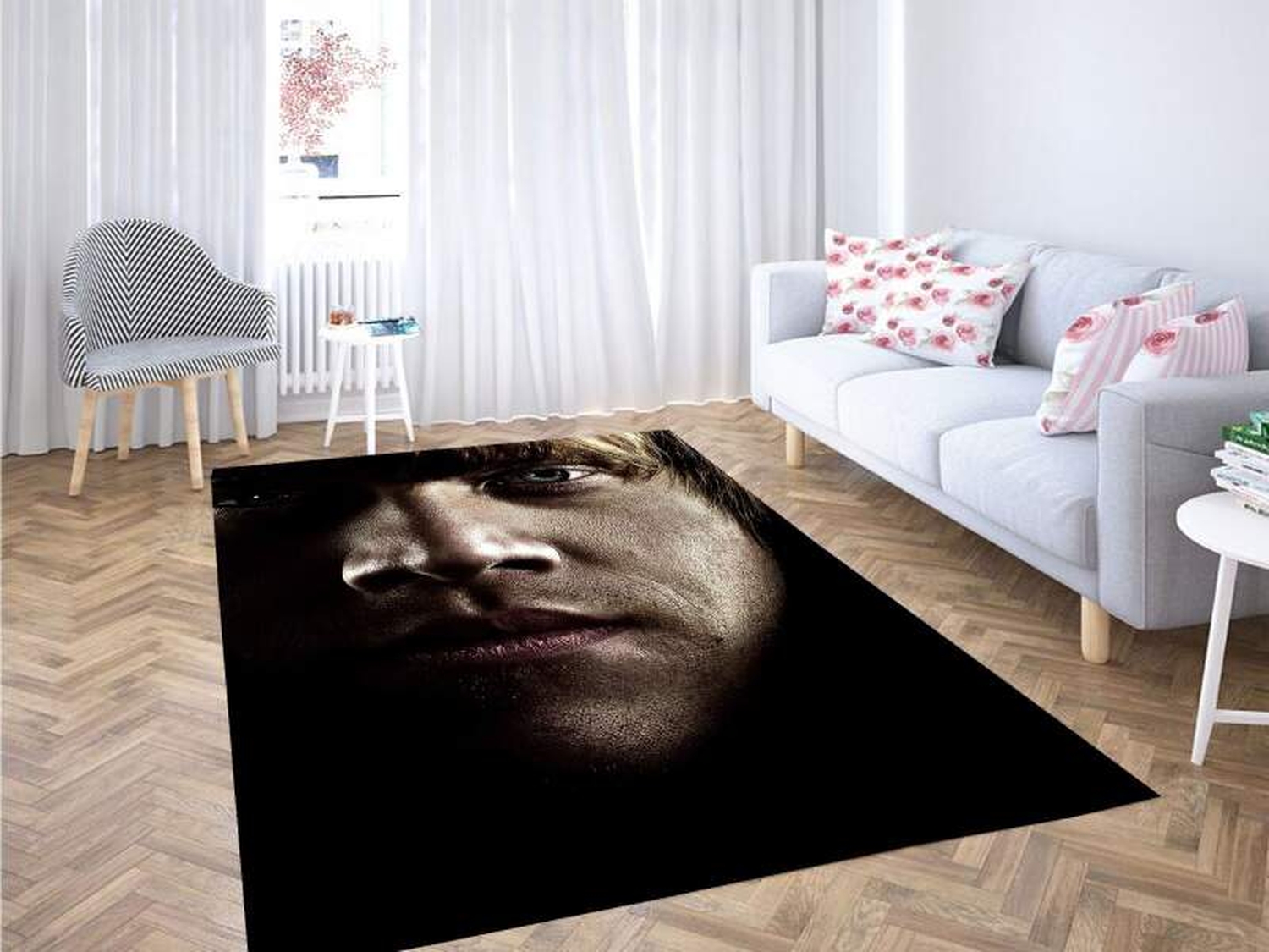 Deathly Hallows Ron Weasley Carpet Rug - Unique Anime Apparel for Fans