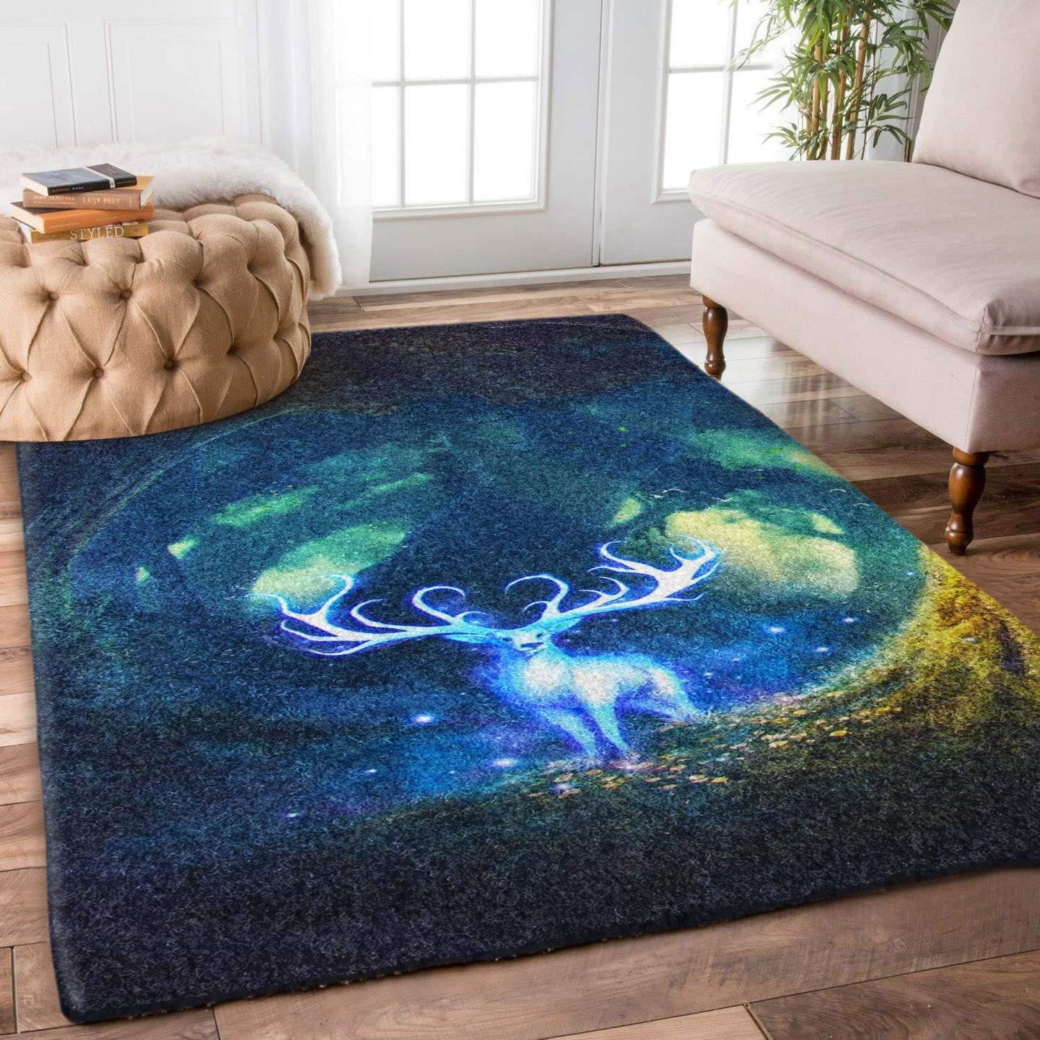Deer Forest Limited Edition Rug - Unique Anime Apparel for Fans