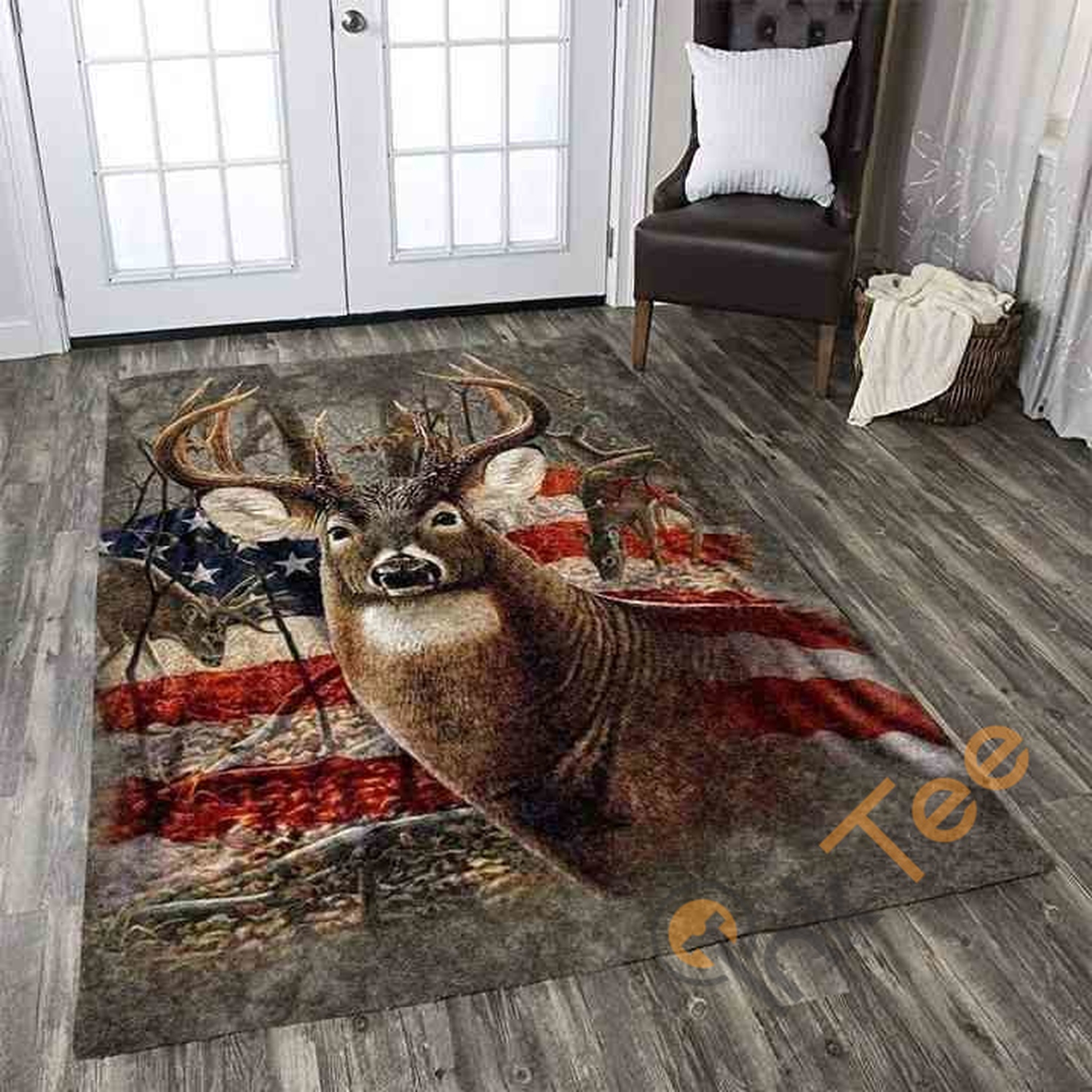 Deer Hunting Area Rug - Unique Anime Apparel for Fans