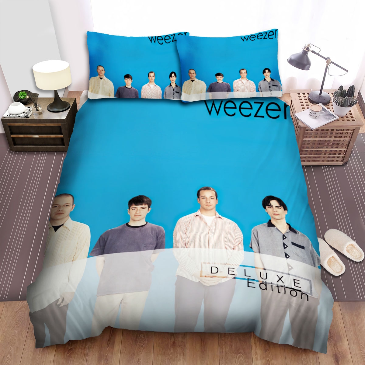 Deluxe Edition Weezer Bed Sheets Spread Duvet Cover Bedding Set - Unique Anime Apparel for Fans