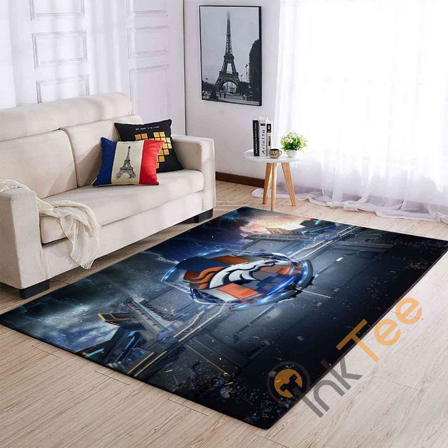 Denver Broncos Area Rug - Unique Anime Apparel for Fans