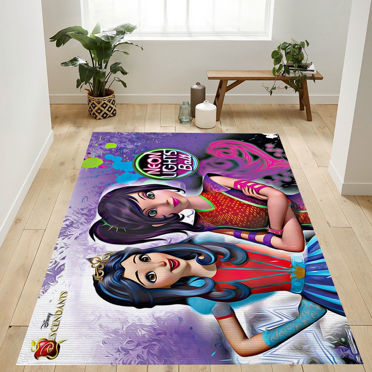 Descendants Dolls Rug - Unique Anime Apparel for Fans