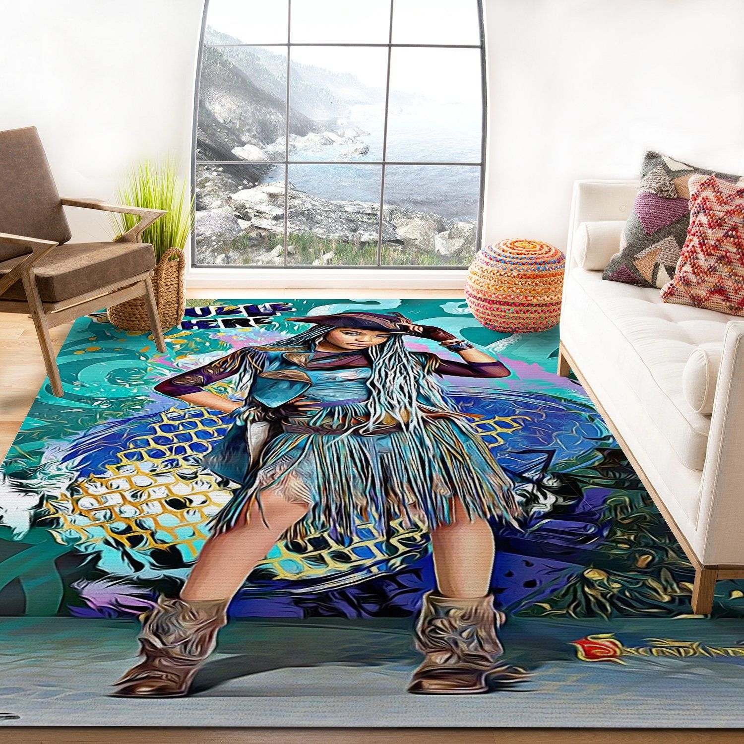 Descendants Uma Rug - Unique Anime Apparel for Fans