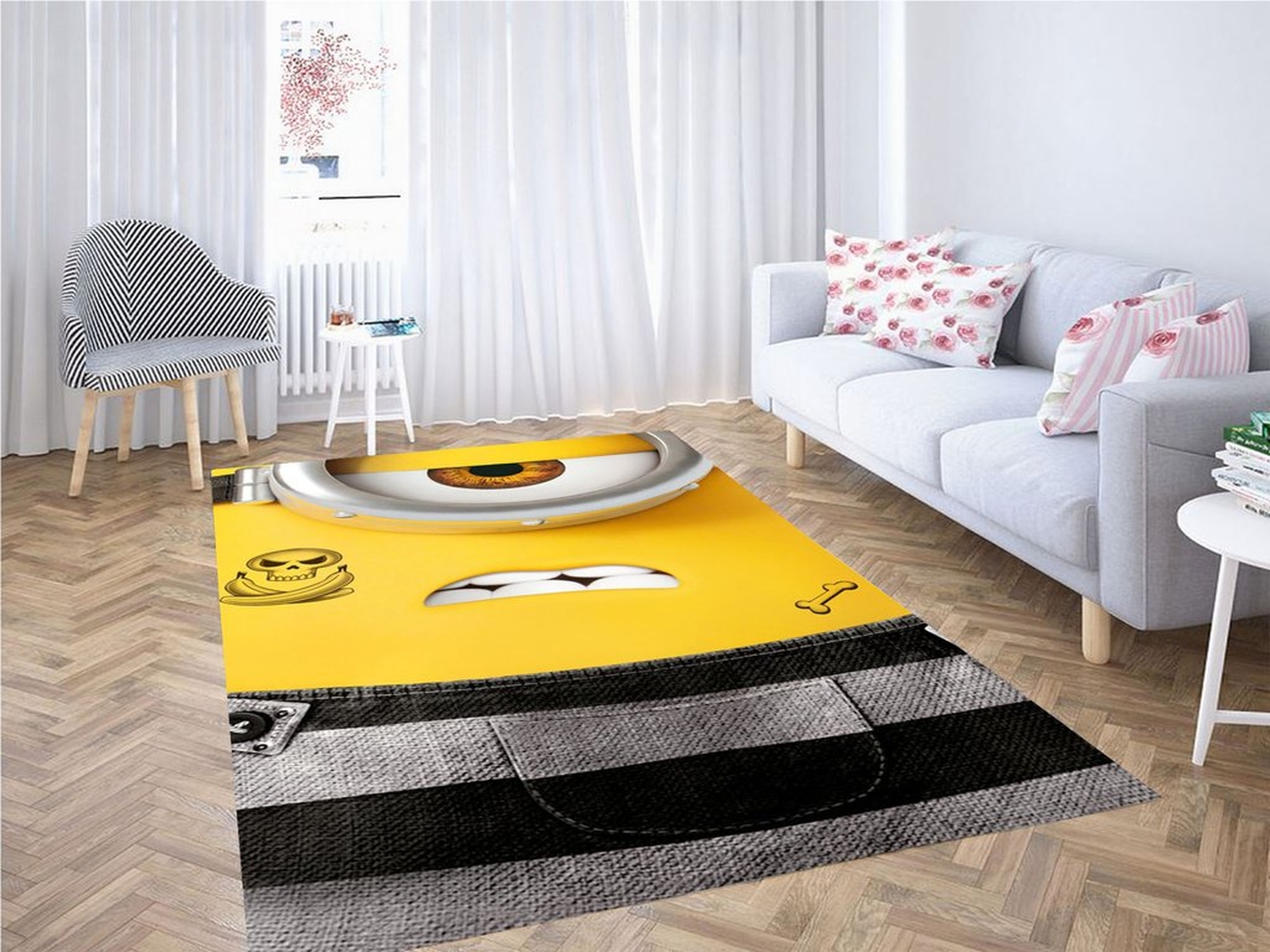 Despicable Me Living Room Modern Carpet Rug - Unique Anime Apparel for Fans