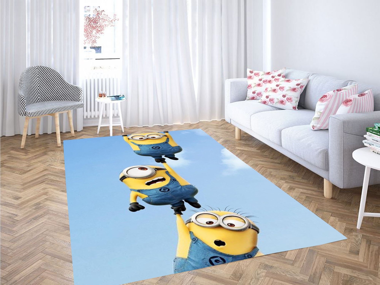 Despicable Me Wallpaper Carpet Rug - Unique Anime Apparel for Fans